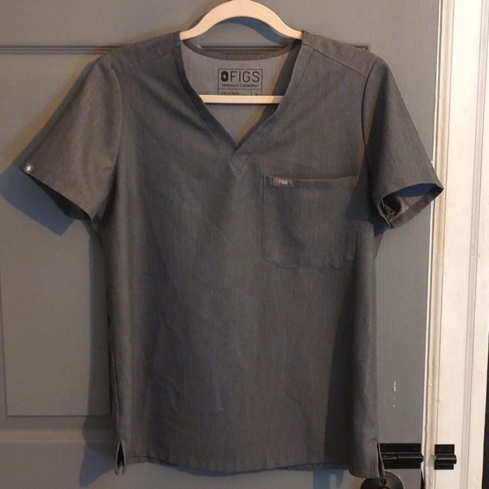 Fig One pocket Heather grey/blue